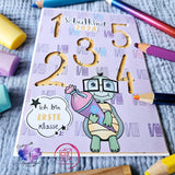 Digiset Schulkind "Leo" 2025, 2026 und 2027 !!! Digipaper, Digistamps , Plotterdatei