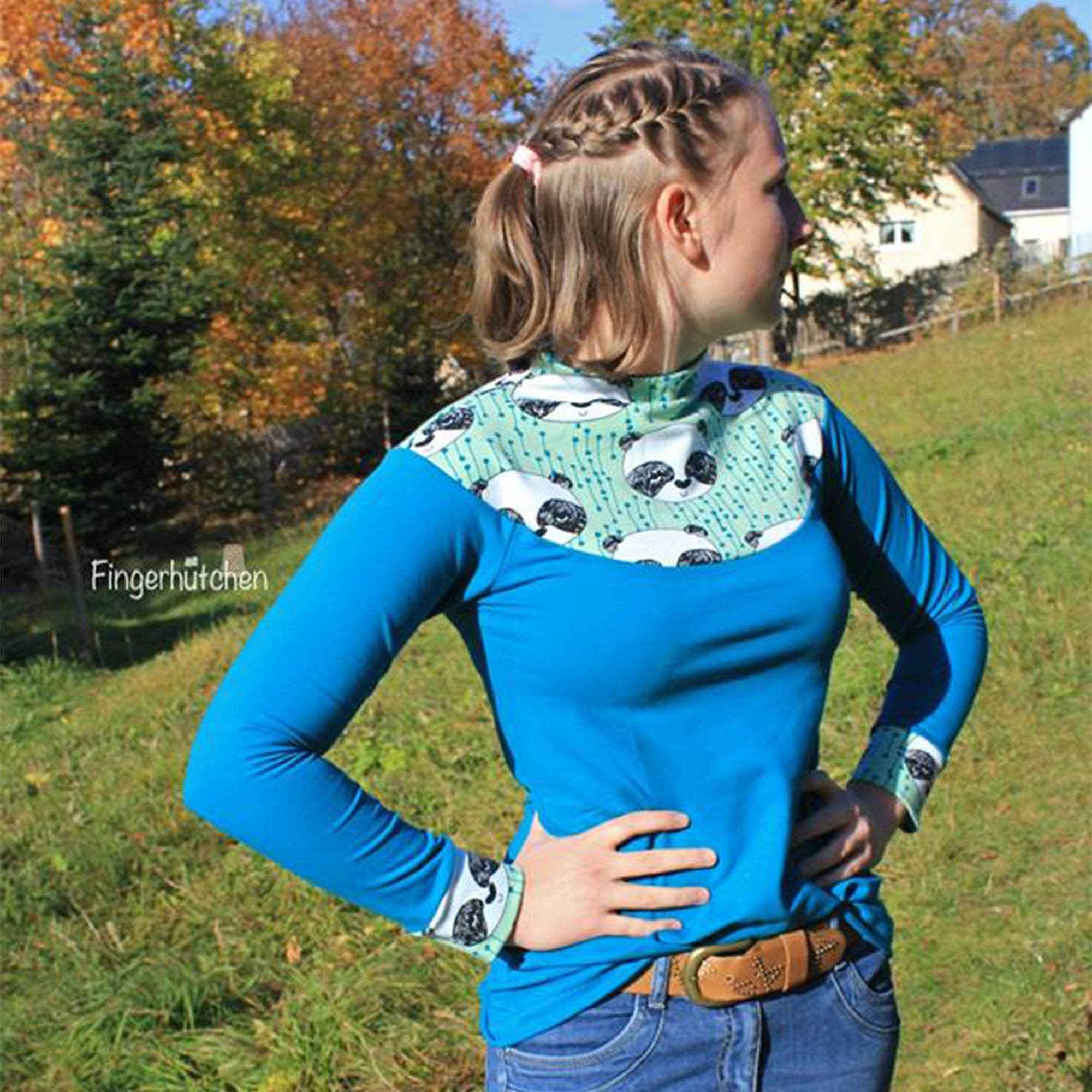 Schnittmuster Shirt Runa – Größe 32 – 60 - Sewando