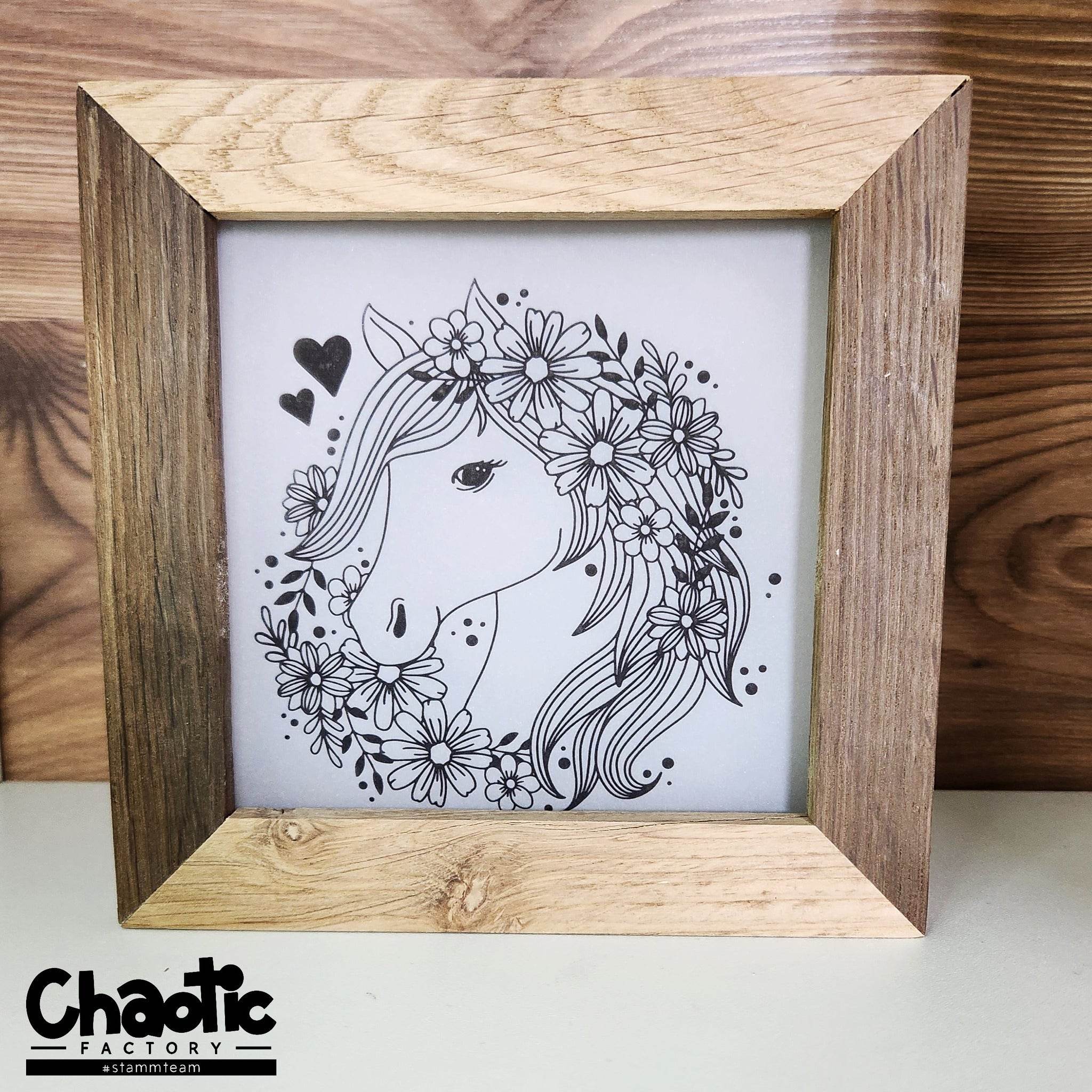 Plotterdatei Ella Einhorn & Penelope Pony - Sewando