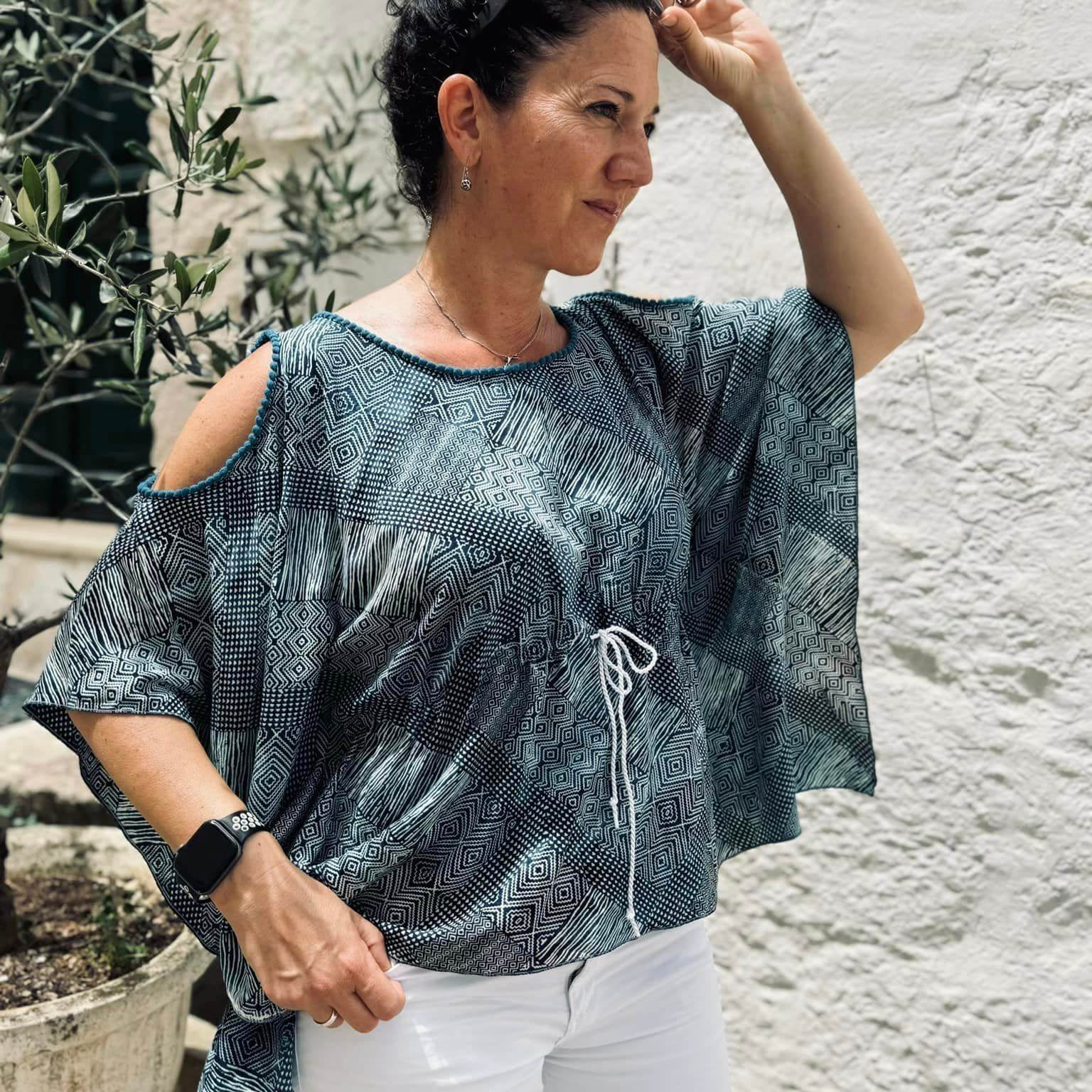 Shirt / Kleid Sommerleicht - Schnittmuster und Nähanleitung - onesize - Sewando