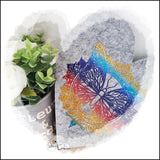 Plotterdatei Mandala butterfly Plotten, Sublimation, Drucken, Digistamp, Schmetterling - Sewando