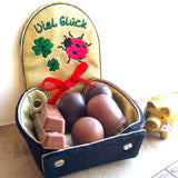 Stickdatei - Naschbox "Viel Glück" (in 2 Größen)