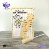 Digiset Schulkind "Leo" 2025, 2026 und 2027 !!! Digipaper, Digistamps , Plotterdatei