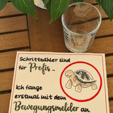 Stickdatei - Mugrug "Schrittzähler - Bewegungsmelder"