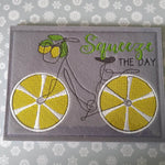 Stickdatei - Squeeze the day - Sewando