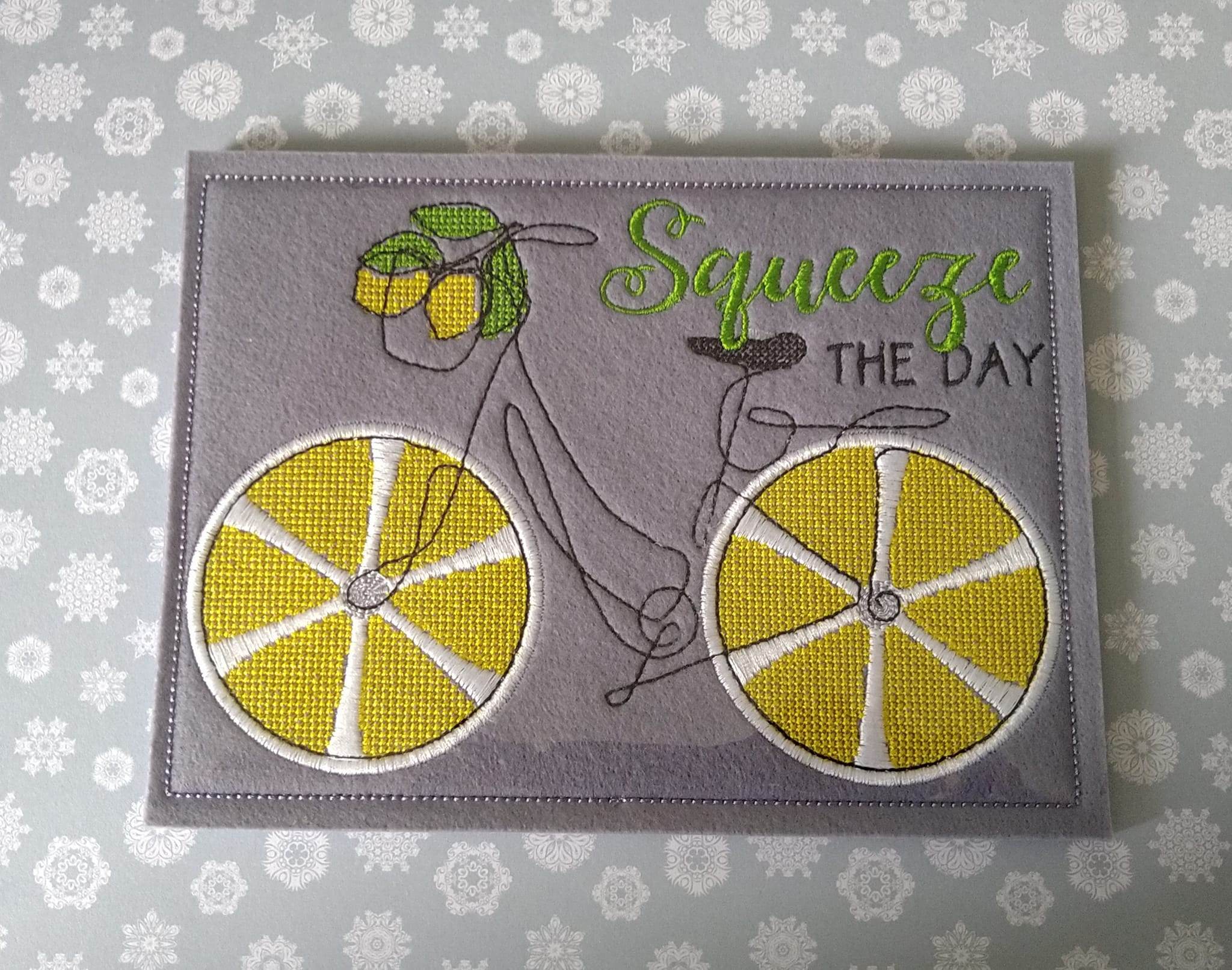 Stickdatei - Squeeze the day - Sewando