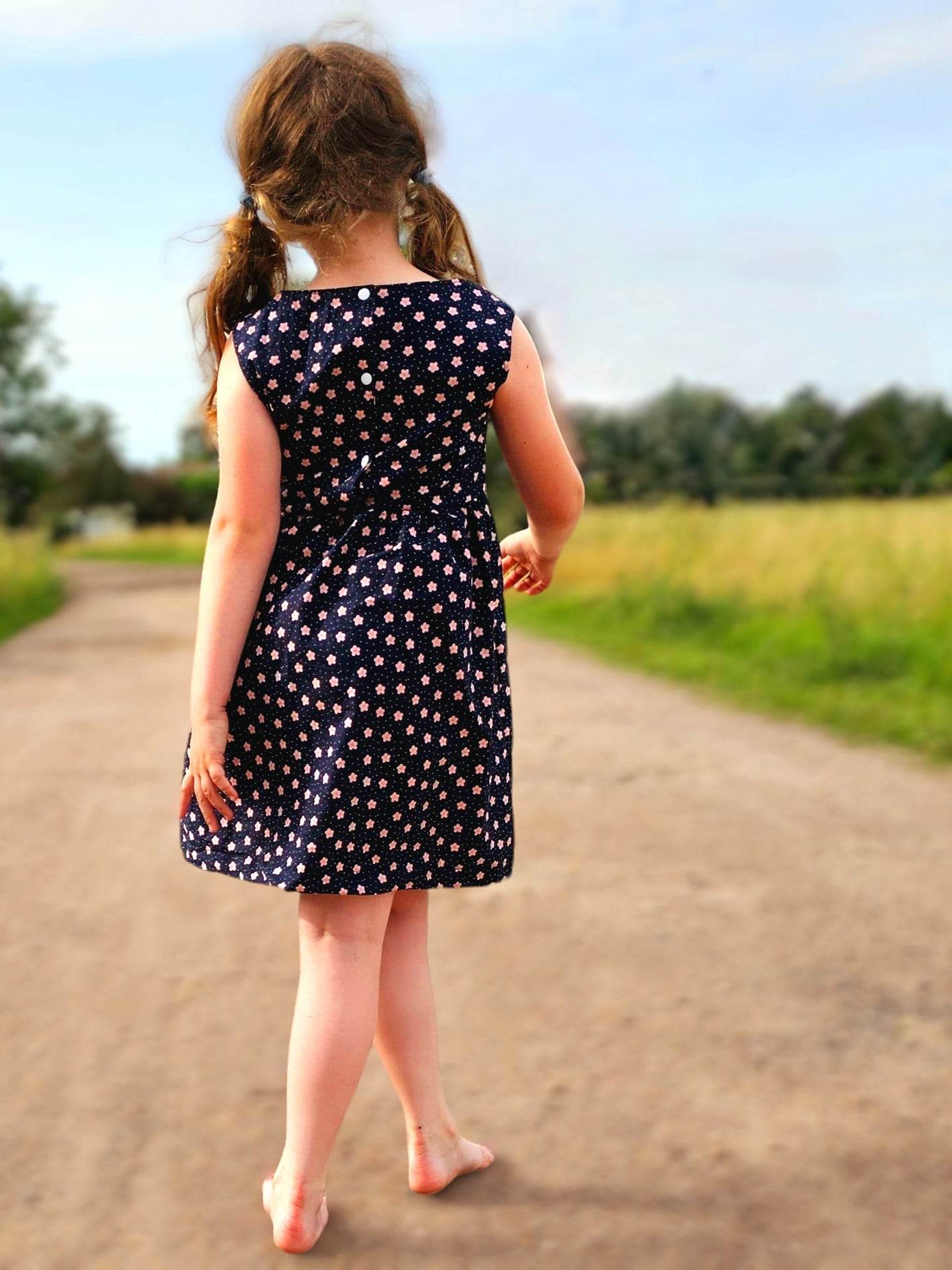 Cottondress Sunshine, Schnittmuster Grösse 50-152 - Sewando