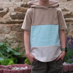 SORGLOS-SYSTEM Basicline Hoodie 135-170cm KG Kapuzenshirt Beamer-Ebook & DIN A0 BESONDERES PASSFORMSYSTEM - Sewando