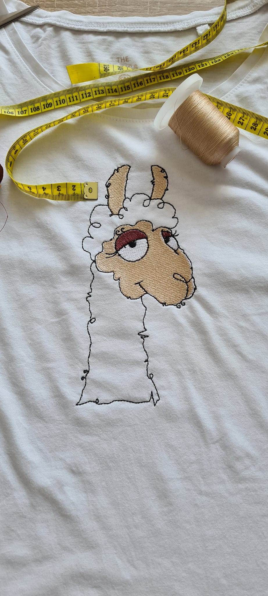 Stickdatei - Happy Stitching - Alpaka / Lama - Sewando