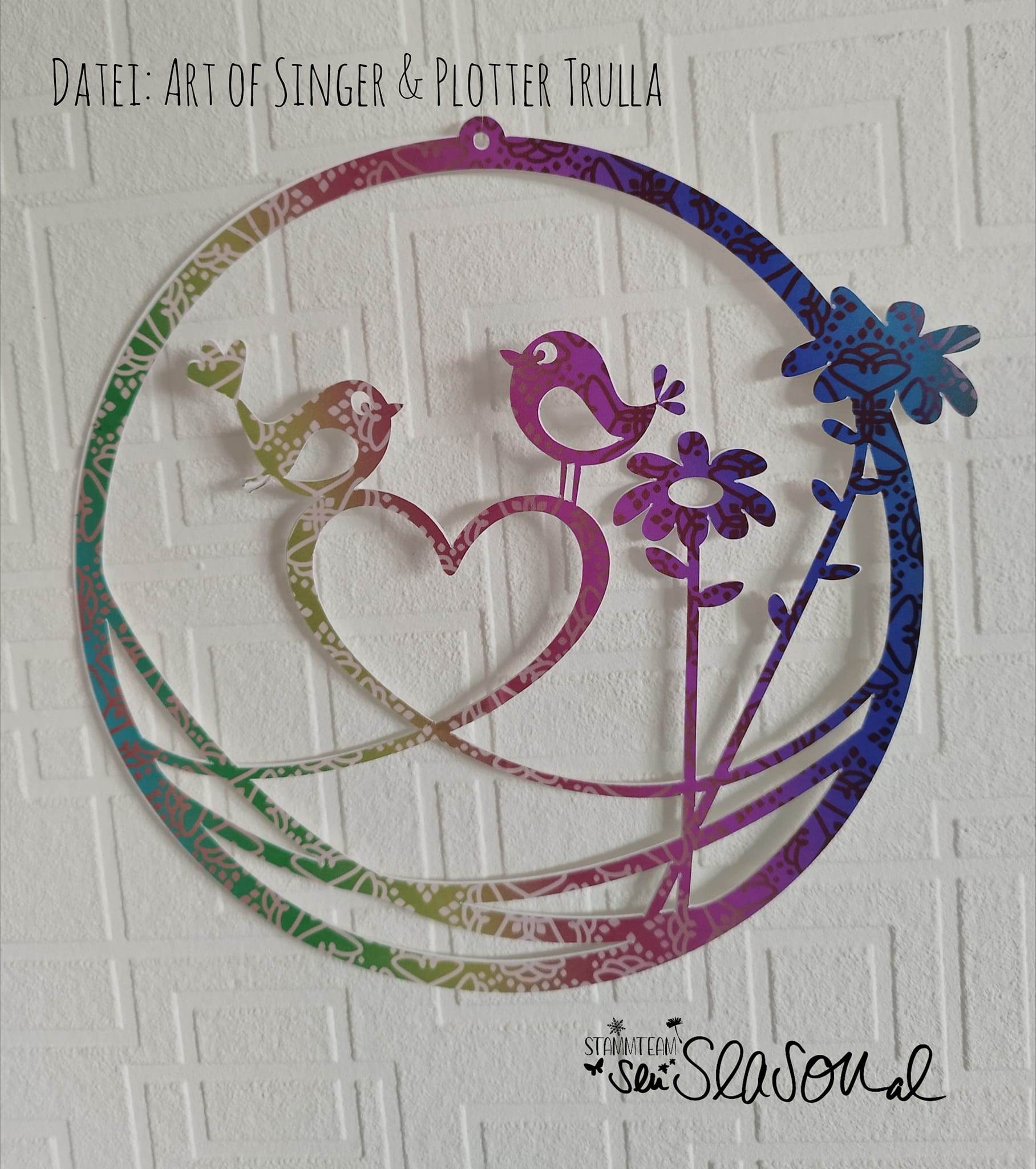 Digipapier-Set regenbogen-farbene Indische Muster - Musterpapier, Designpapier, Sublimation - Sewando