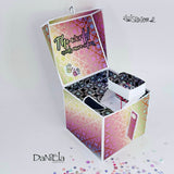 Digipapier-Set regenbogen-farbene Indische Muster - Musterpapier, Designpapier, Sublimation - Sewando