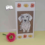 Digistamp Dackel Fenster Plotten, Sublimation, Drucken ! - Sewando