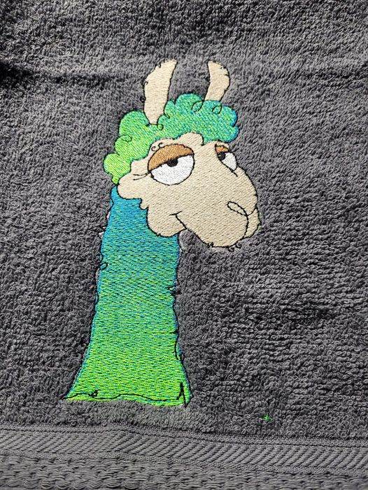 Stickdatei - Happy Stitching - Alpaka / Lama - Sewando