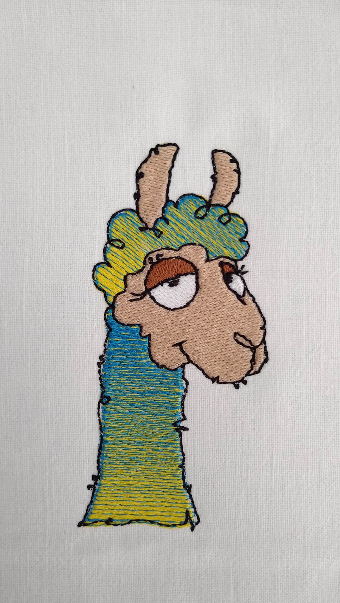 Stickdatei - Happy Stitching - Alpaka / Lama - Sewando