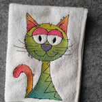 Stickdatei - Happy Stitching - Katze - Sewando