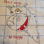 Stickdatei Happy Stitching - Nilpferd - Sewando