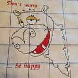 Stickdatei Happy Stitching - Nilpferd - Sewando