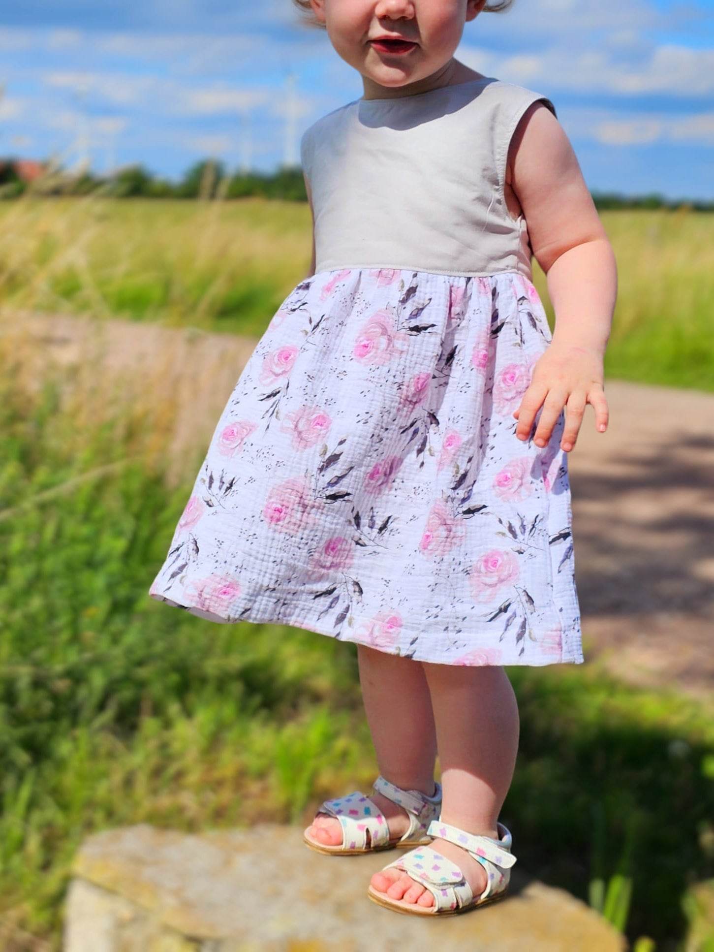 Cottondress Sunshine, Schnittmuster Grösse 50-152 - Sewando