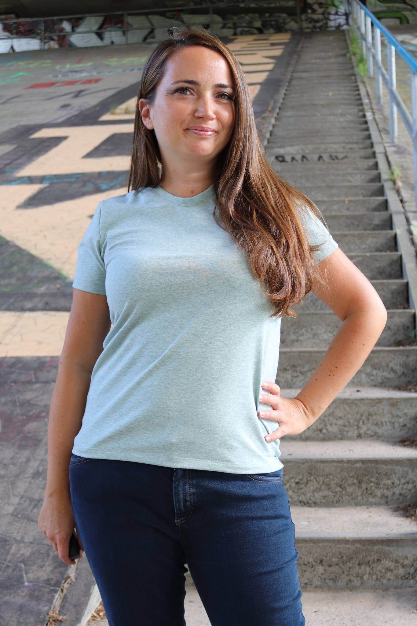 Schnittmuster BASIC Shirt Nr.1 Rundhals Gr. 32-56 + gratis Plotterdatei - Sewando
