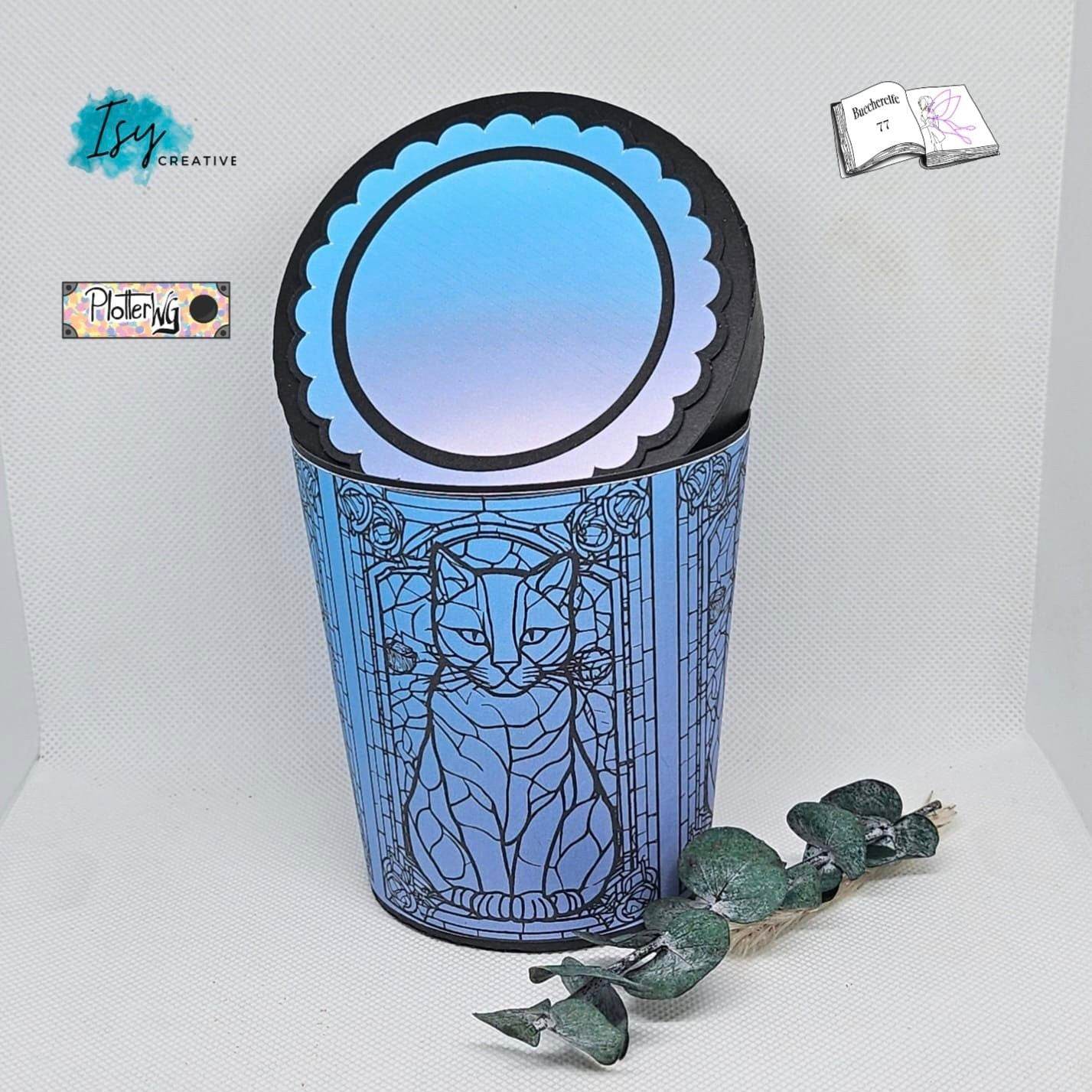 Digistamp Katzen Fenster Plotterdatei, Sublimation, Drucken, ! - Sewando