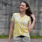 Schnittmuster BASIC Shirt Nr. 2 V-Ausschnitt Gr. 32-56 + gratis Plotterdatei : - Sewando