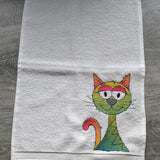 Stickdatei - Happy Stitching - Katze - Sewando