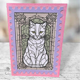 Plotterdatei Katzen Fenster Plotten, Sublimation, Drucken, Digistamp - Sewando