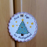 Stickdatei - Adventskalender / Drehkalender Tannenbaum - Sewando