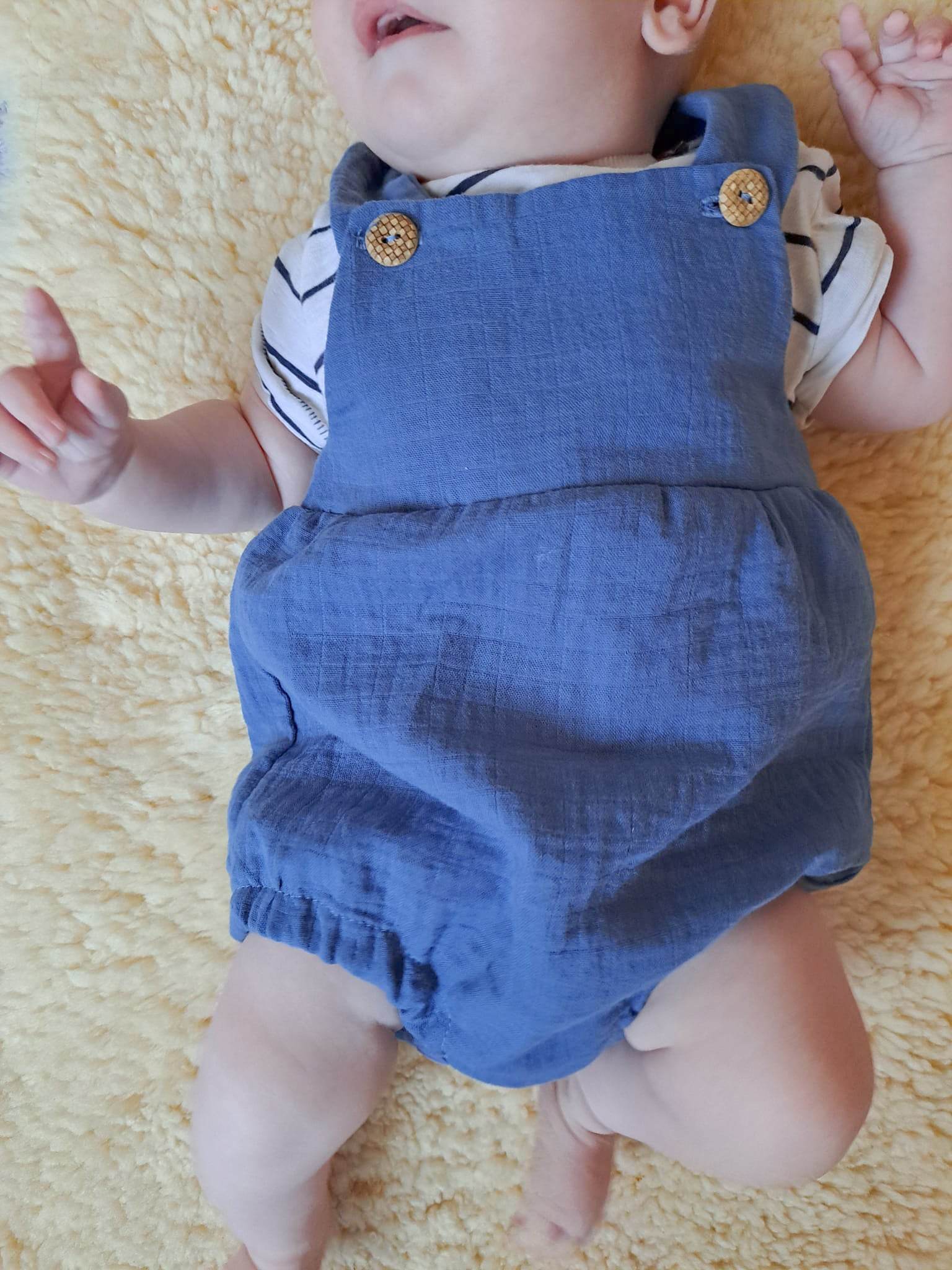 Sommerliebling: Romper & Kleid, Schnittmuster Grösse 50-80 - Sewando