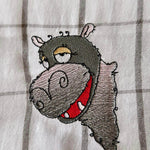Stickdatei Happy Stitching - Nilpferd - Sewando