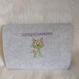 Stickdatei - Happy Stitching - Katze - Sewando