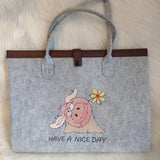 Stickdatei - Happy Stitching Schwein - Sewando