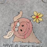 Stickdatei - Happy Stitching Schwein - Sewando