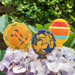 13x Stickdatei Ballons mit Zahlen ITH - Sewando
