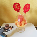 13x Stickdatei Ballons mit Zahlen ITH - Sewando