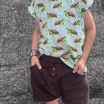 Musselin-Sommer-Set: Hose und Shirt, Schnittmuster Grösse 50-104 - Sewando