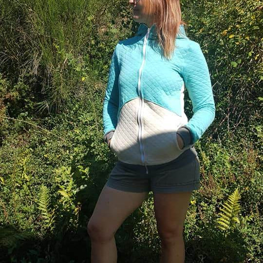 Sweatjacke Pihla Gr. 32-50 - Sewando