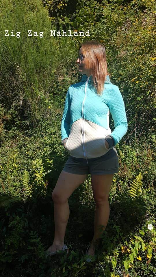 Sweatjacke Pihla Gr. 32-50 - Sewando