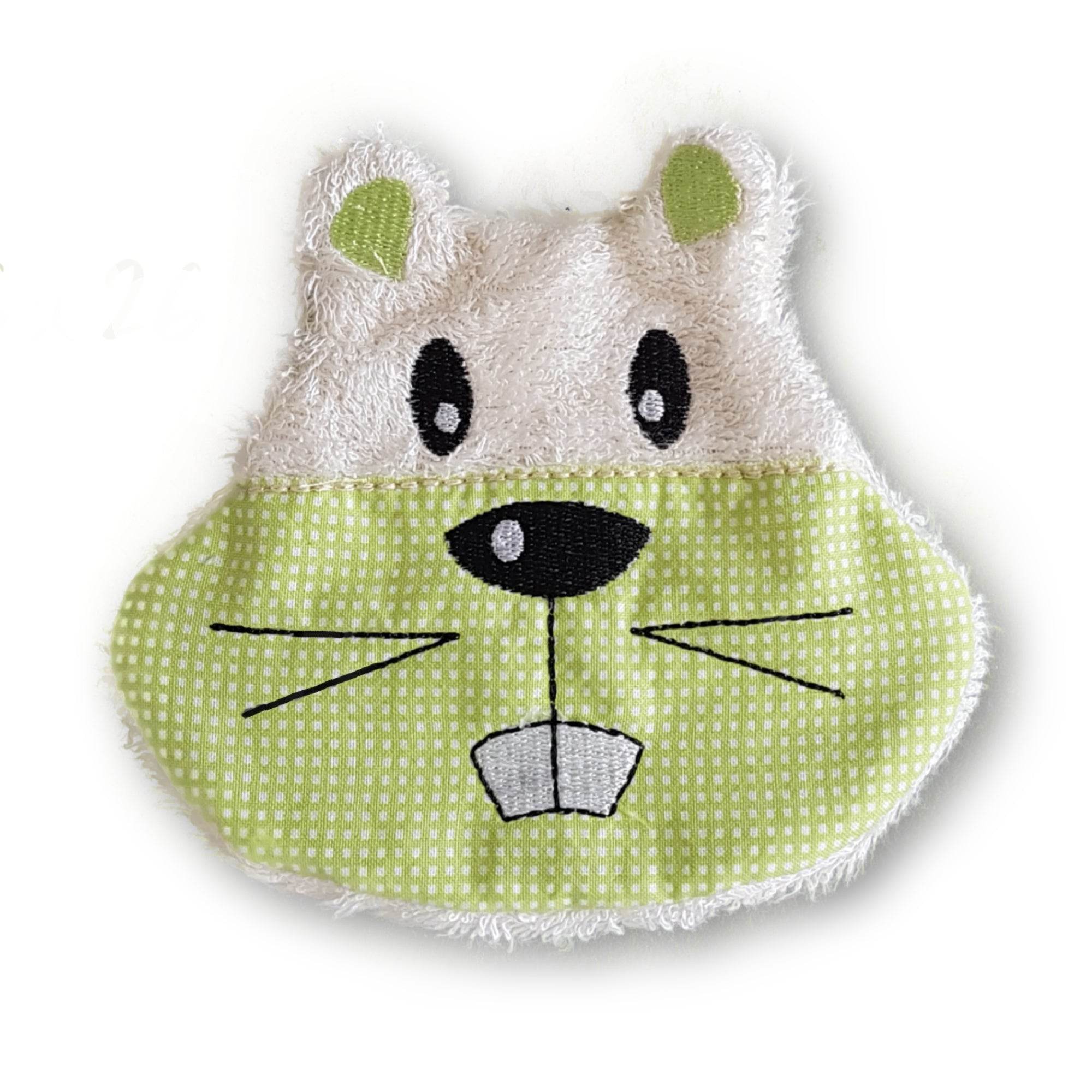 Stickdatei Hamster Kuschelkissen ITH Rahmen 16 x 26 mit Inlett, 2Varianten, Wärmekissen, Kissen, Dinkelkissen - Sewando