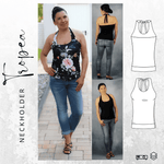 Schnittmuster Neckholder TROPEA Gr. 32-48 : - Sewando