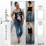 Schnittmuster Neckholder TROPEA Gr. 32-48 : - Sewando