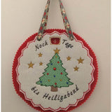 Stickdatei - Adventskalender / Drehkalender Tannenbaum - Sewando
