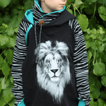 Raglan-Hoodie Kaja/Kajo Kids Gr. 80-170 - Sewando