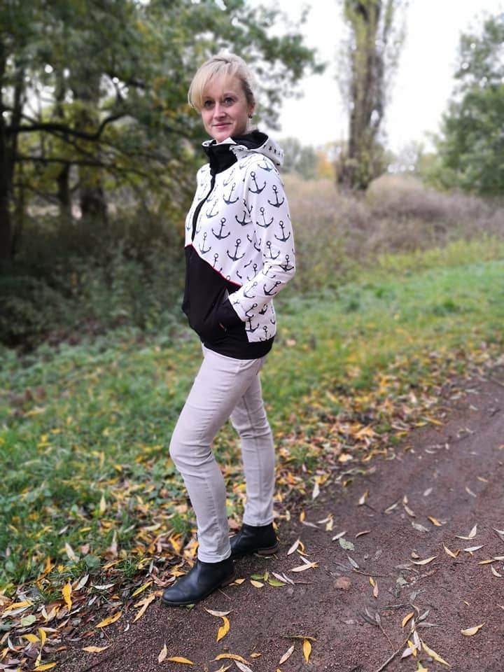 Sweatjacke Pihla Gr. 32-50 - Sewando