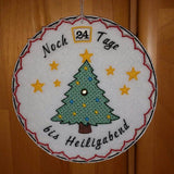 Stickdatei - Adventskalender / Drehkalender Tannenbaum - Sewando
