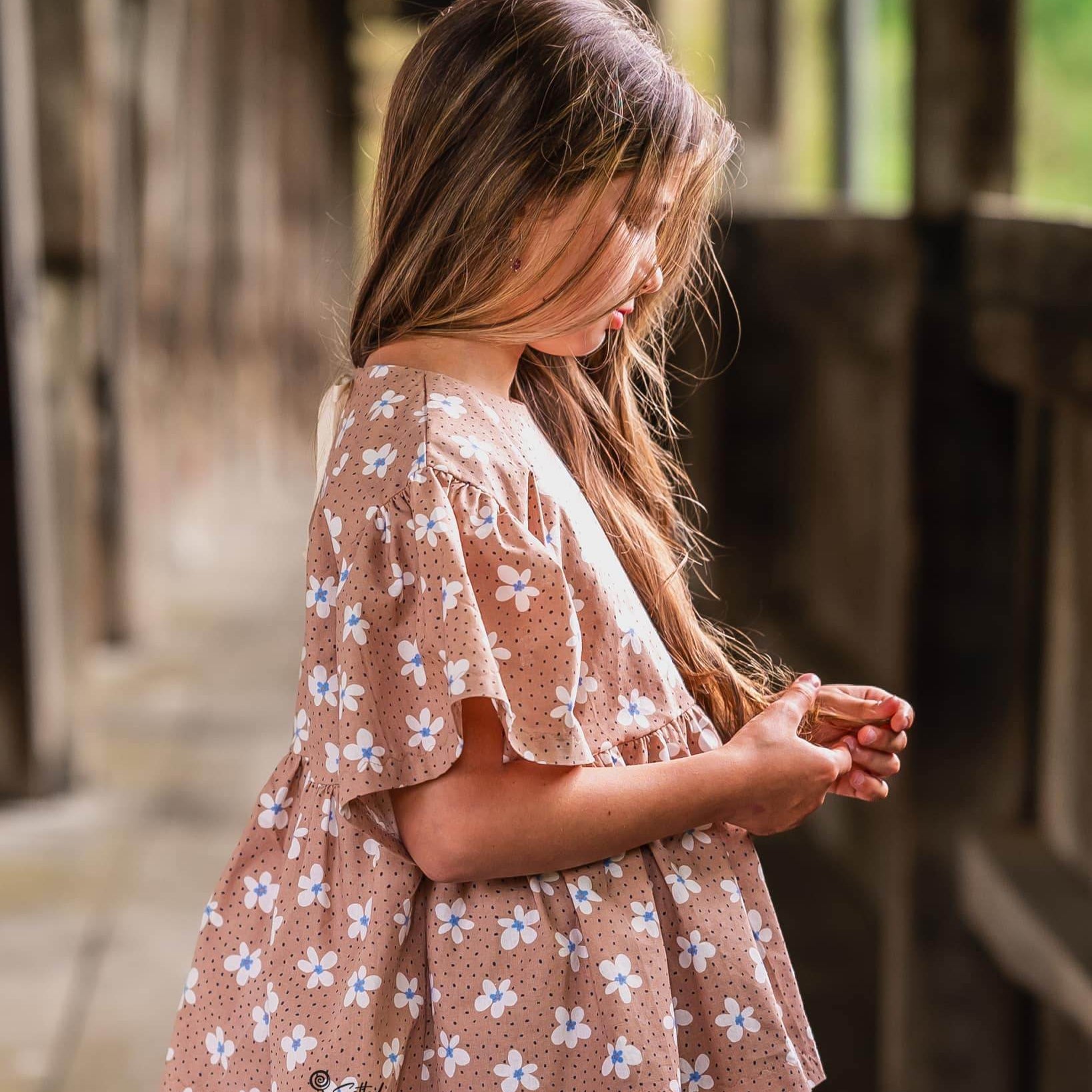 Schnittmuster Bluse/Kleid/Top Kaya inkl. Beamerdatei - Gr.68-140 - Sewando