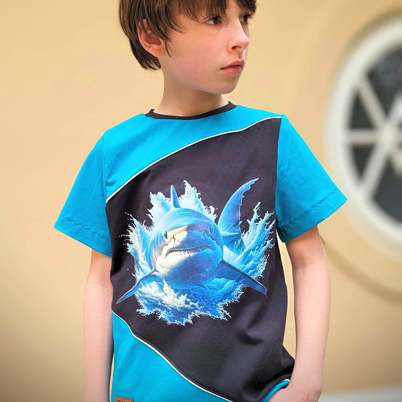 Panel T-Shirt, Schnittmuster Grösse 74-164 - Sewando