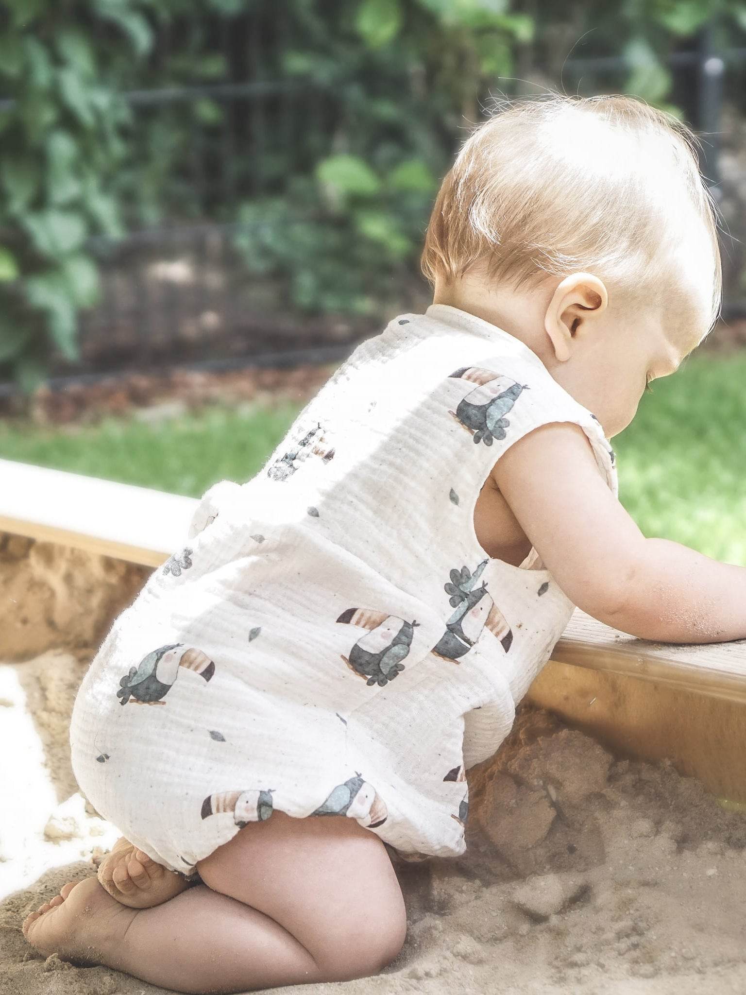 Sommerliebling: Romper & Kleid, Schnittmuster Grösse 50-80 - Sewando