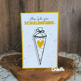 Plotterdatei Endlich Schulkind! Einschulung - Sewando