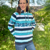 Schnittmuster Colorblocking Hoodie ENINGEN Gr. 34-56 : - Sewando